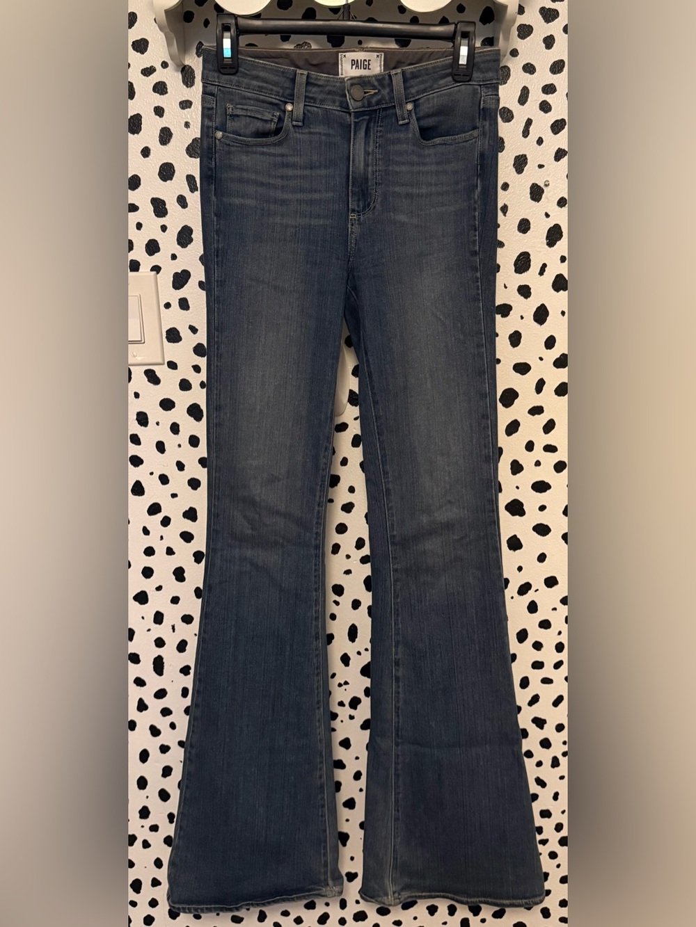 PAIGE High Rise Bell Canyon Flare Jeans